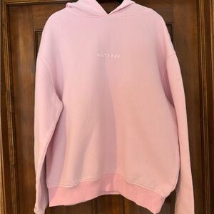 White Fox Boutique Blush Pink Sweatshirt